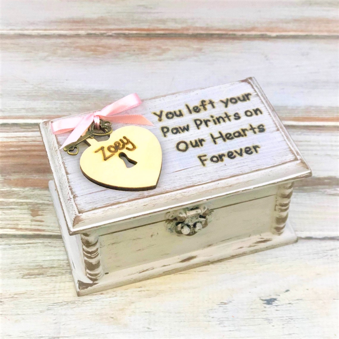 Pet Memorial Pet Memory Box Pet Loss Keepsake Pet Urn Etsy