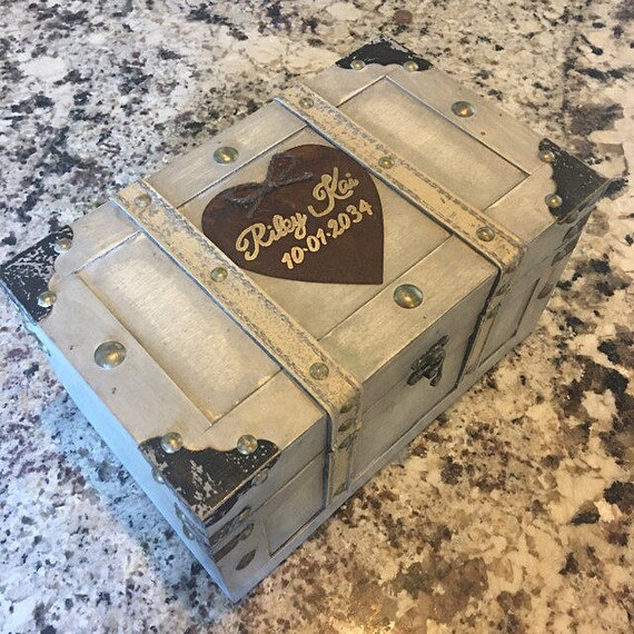 Keepsake Box Memory Box Treasure Chest Trunk Time Capsule Etsy