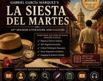 La siesta del martes AP Spanish Literature Study Guide | García Márquez