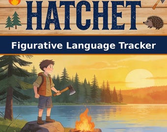 Hatchet figuratieve taaltracker — Gary Paulsen | Cijfers 6-8