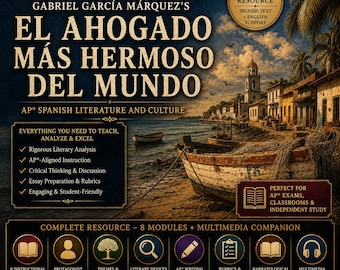 El ahogado más hermoso del mundo by García Márquez - AP Spanish Literature Study