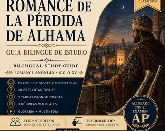 AP Spanish Literature Study Guide: Romance de la pérdida de Alhama (Unit 1)