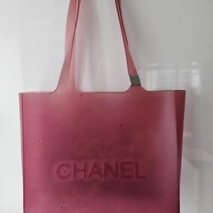 Chanel Jelly Tote - Etsy