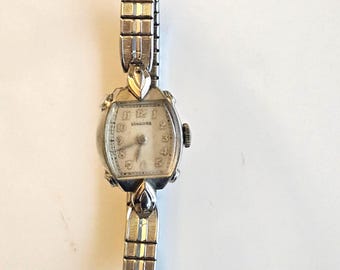 Reloj Longines Vintage Cocktail Antique Dress Gold-plateado 10k / 10ct