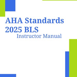 BLS Instructor Guide PDF | CPR Teaching Manual | Basic Life Support Training Notes | Instructor Study Guide | Digital Download