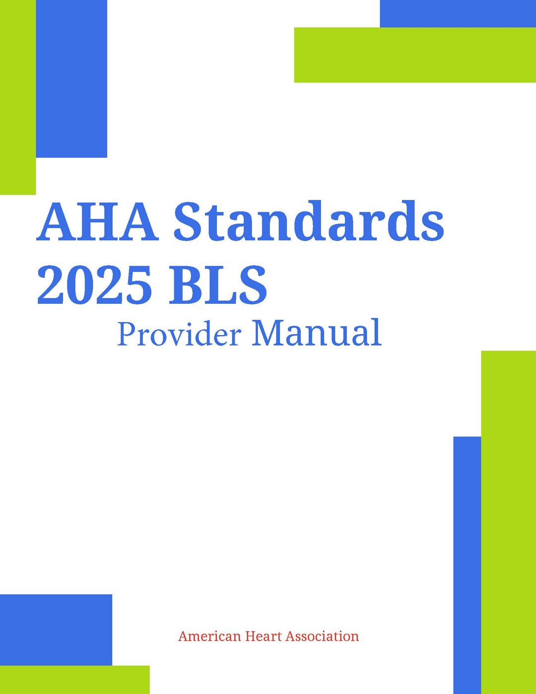BLS Study Guide Digital Download | Provider Manual | Certification Prep ...
