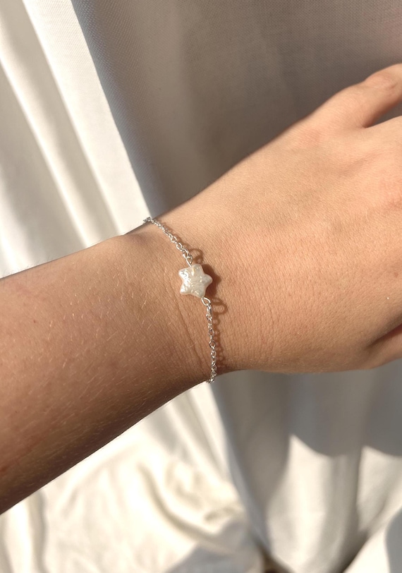 "Pure Starlight" Bracelet (Freshwater Pearl)