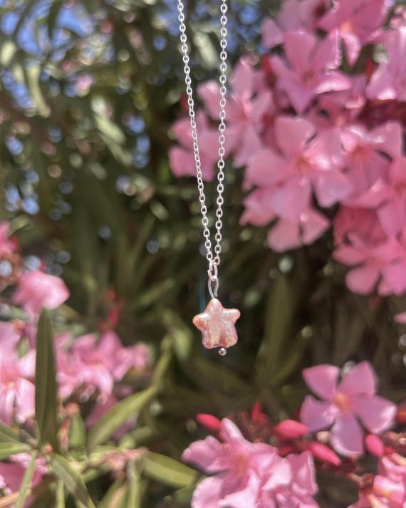 "Pink Starlight" Pendant (Freshwater Pearl)