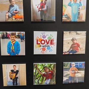 Foster Care Memory Photo Magnet | Foster Journey Keepsake, Gift
