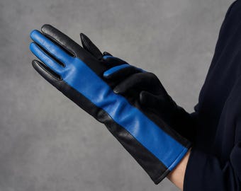 Nightwing Costume Gloves | DC Superhero Leather Cosplay Gear
