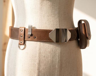 Luke Skywalker Jedi Belt, saber clip, and pouch