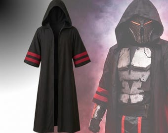Robe Inspired  Sith Acolyte, Jedi Cloak for Cosplay Costume