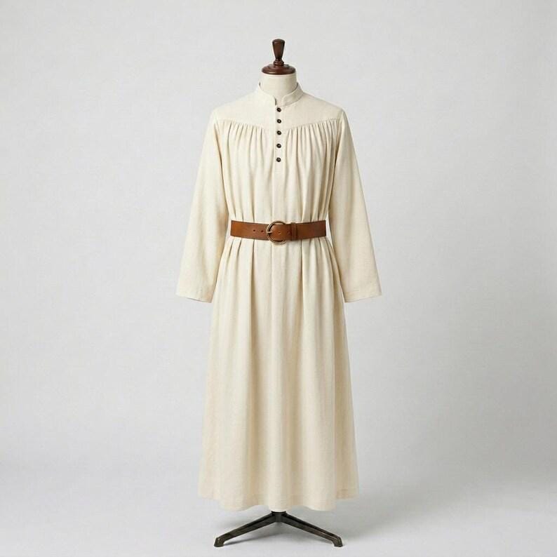 Cotton Gothic Monk Robe | Wizard Medieval Halloween Cosplay ...