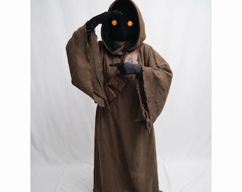 501st Legion Jawa Hooded Robe | Desert Costume & Fantasy Cloak for Halloween