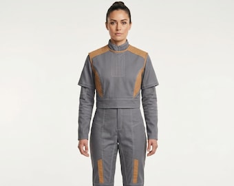 Mandalorian Flight Suit Bo-Katan Kryze Cosplay Costume - Inspired Nite Owl Suit