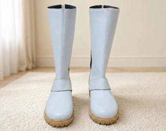Biker Scout Trooper Cosplay Boots | Leather Costume Footwear