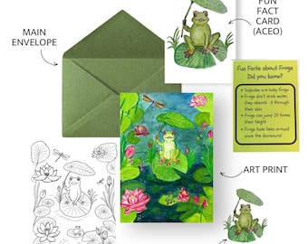 Bildschirm Free Mail Club für Kinder | Handgemaltes Aquarell Kunst Abo | Schneckenpost für Kinder|  Aquarell-Kunst für Kinder