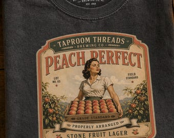 Peach Shirt Vintage Fruit Tee Peach Perfect Graphic T Shirt Aesthetic Tee Women