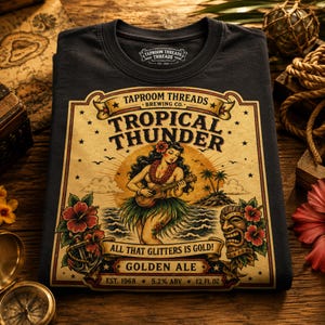 Hula Girl Shirt, Traditional Tattoo Shirt, Vintage Tattoo Tee, Tropical Tiki Shirt, Hawaiian Pin Up Tee