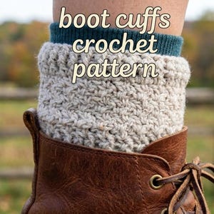 Modello all'uncinetto per copriscarpe a coste grosse – Schema fai da te adatto ai principianti