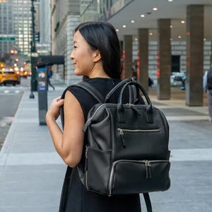 Leather 15 Laptop Backpack for Women - Etsy Leather 15 Laptop Backpack for Women - Etsy