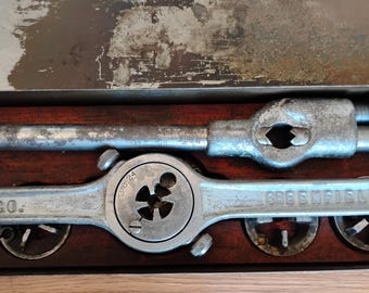 Vintage Greenfield Tap and Die Set