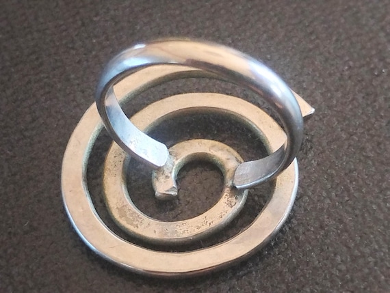 Boho Spiral Ring - image 4