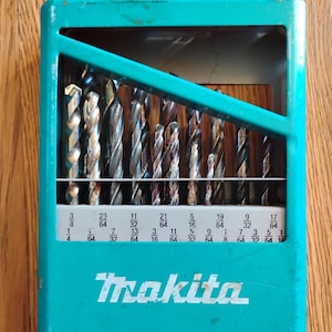 Vintage Makita drill bits