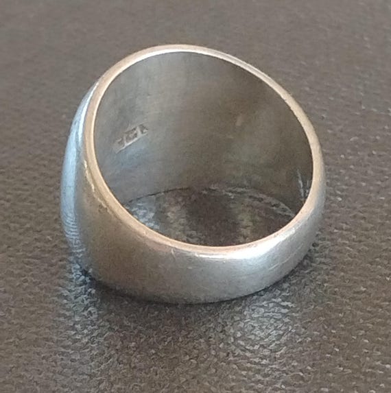 Sterling Silver Large Ring - image 7