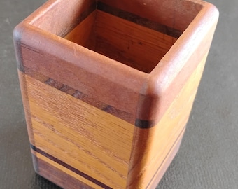 Wood Pencil/Pen Holder