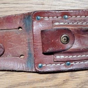 Vintage Leather Knife Sheath