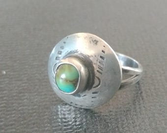 Native American Turquoise Ring. Size 5.25