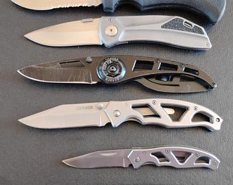 Gerber Folding Knife Lot (6)