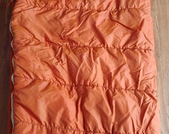 Vintage Hilary Sleeping Bag Orange