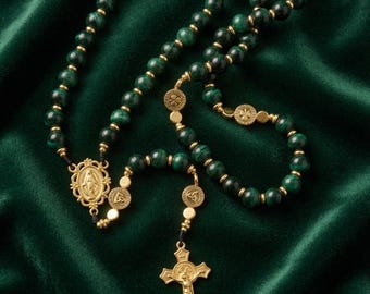 Shamrock Trinity Rosary beautiful Irish Saint Patrick’s Rosary