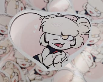 Himiko Toga heart sticker