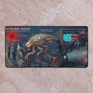 Xenobiology Specimen Chart – Large Sublimation Gaming Mousepad
