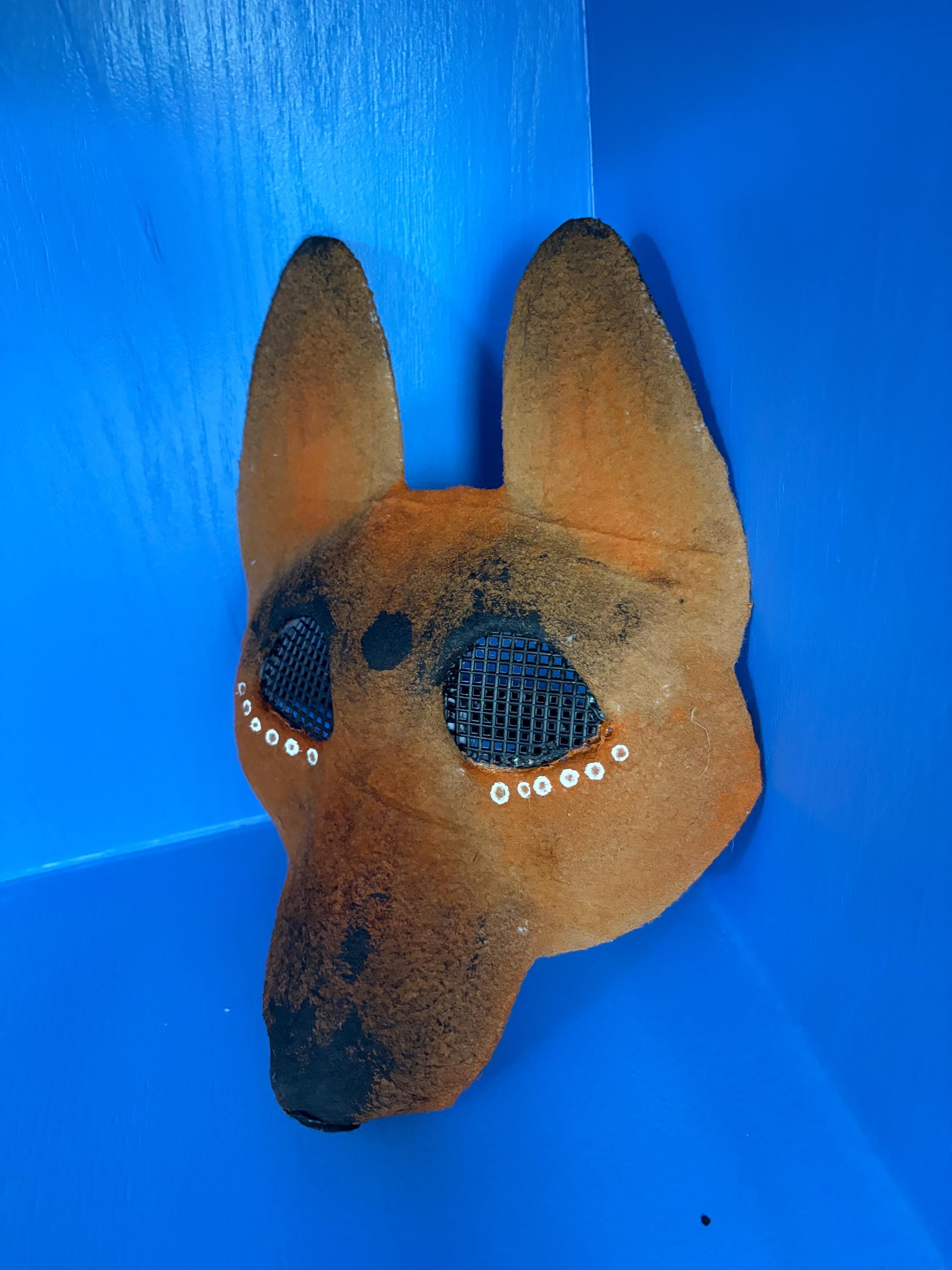 Fox Rherian Mask Fox Therian Style Mask - Etsy