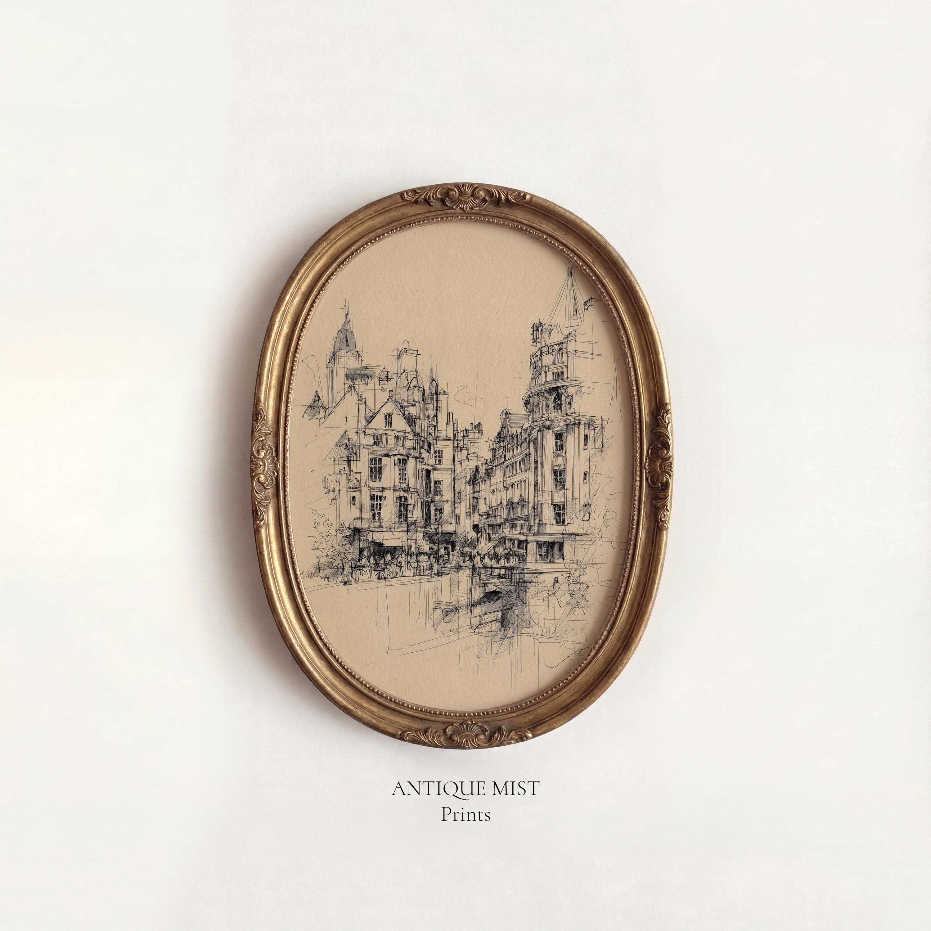 Vintage Europe Wall Art - Etsy