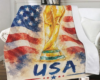 WM 2026 USA – Trends: Doppelseitig genähte Decke