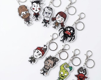 Don't Starve Charakter Schlüsselanhänger Kollektionen, Gothic Taschenanhänger