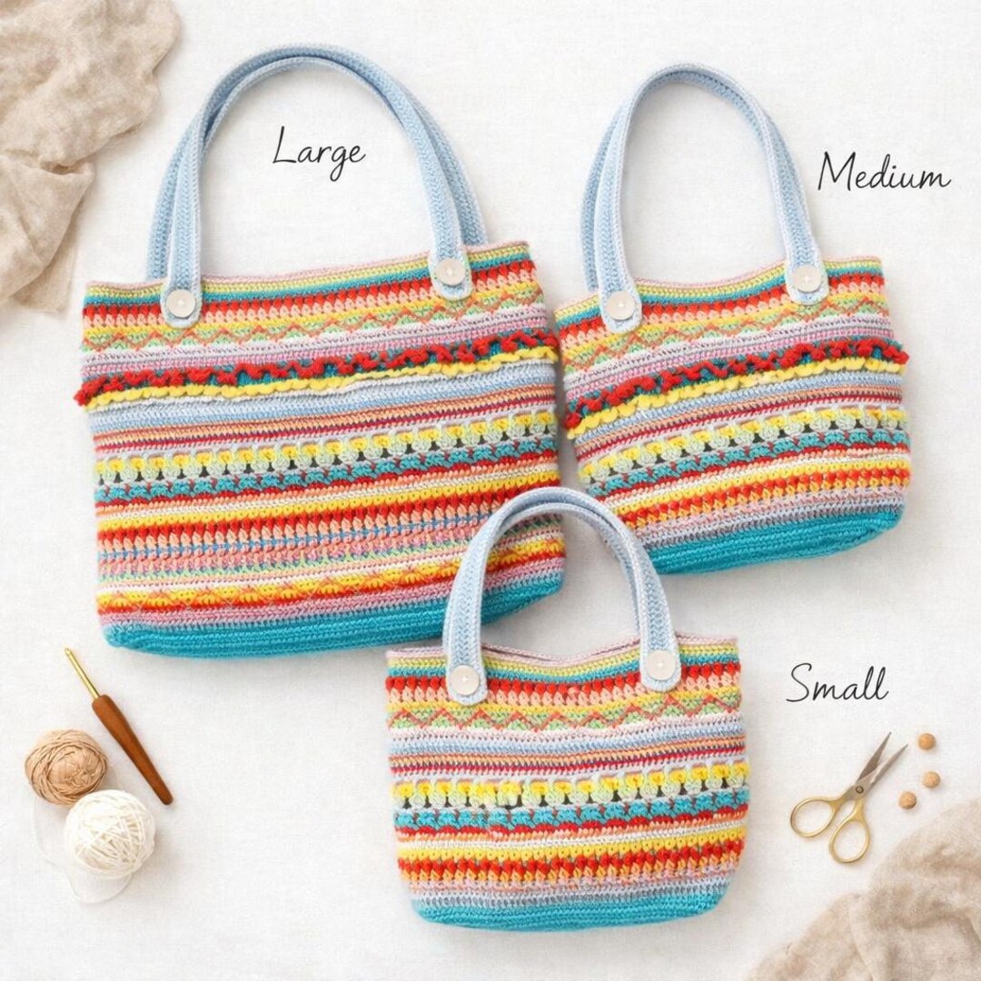Crochet Hobo Tote Bag Pattern | Easy Slouchy Purse (PDF Pattern) - Etsy