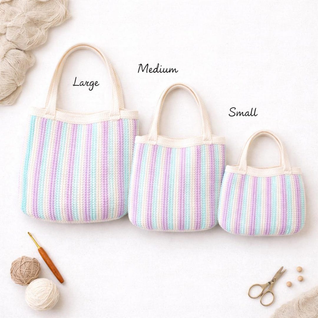 New and Improved! Crochet Hobo Tote Bag Pattern | Easy Slouchy Purse ...