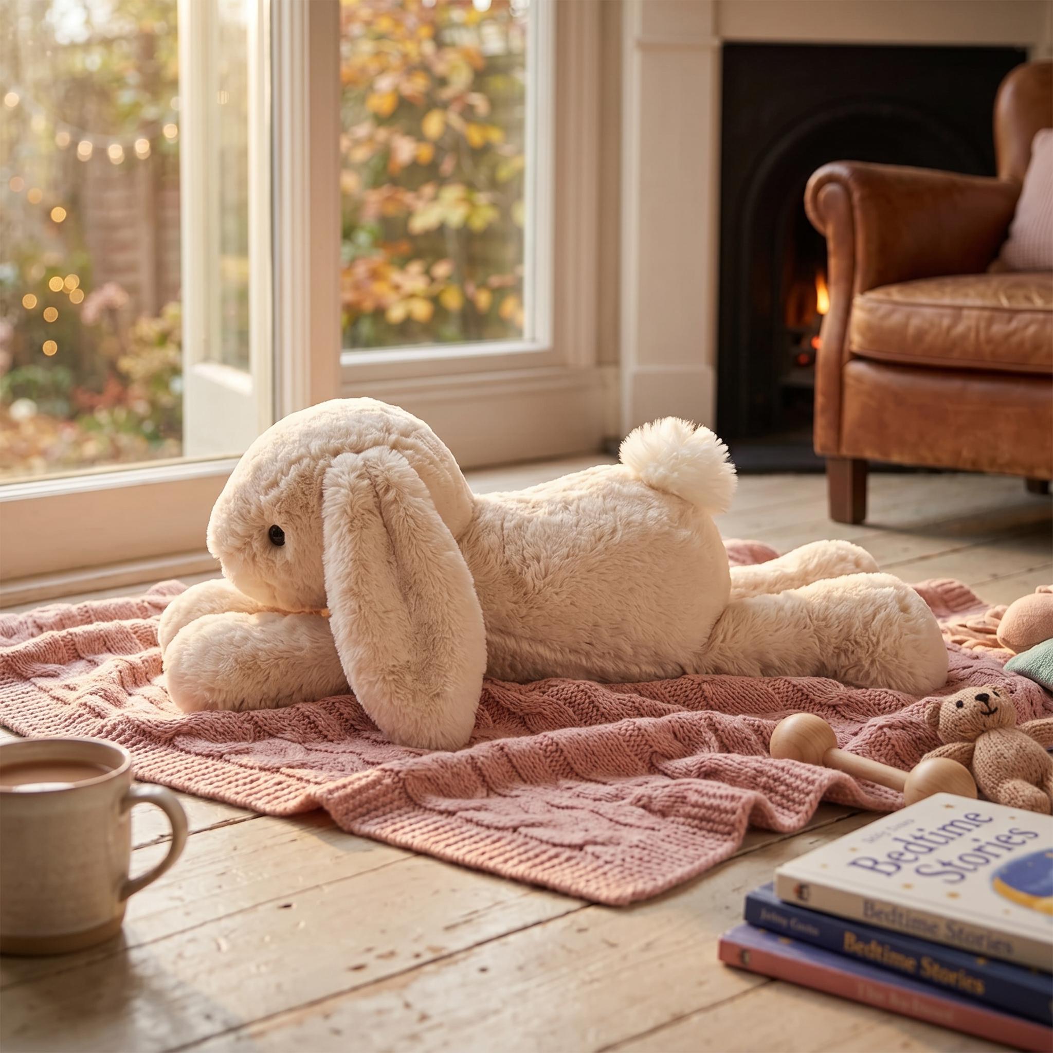 Jellycat Rabbit Decor Jellycat Smudge Rabbit 34cm Plush - Unique Birthday Gift for Her ...