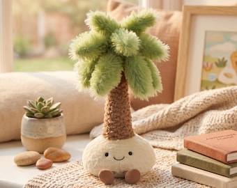 Jellycat Amuseables Pammie Palme Plüsch - Einzigartiges Geburtstagsgeschenk für Sie, Ästhetisches Raumdekor, Nettes Geschenk für Kinder, Jubiläumsgeschenk