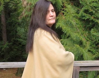 fleece wrap jacket with pockets