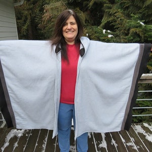 hooded cloak, fleece hooded cape, fleece cape, womens cape, fleece hooded cape, hooded cape, plus size cape, womens cloak, mens cloak