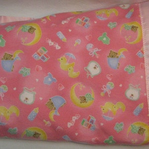 Satin baby blanket, Girls baby blanket, Minky blanket, Baby Blanket girls, Security Blanket, satin trim Blanket,toddler blanket,pink blanket