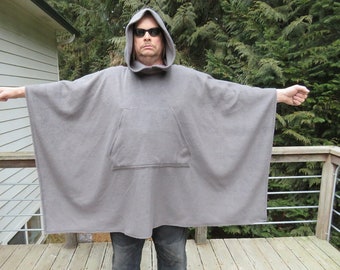poncho, mens poncho, fleece poncho, poncho man, poncho men, hooded poncho, rectangle poncho, poncho, plus size poncho, hooded fleece poncho