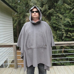 poncho, mens poncho, fleece poncho, hooded poncho, plus size poncho, poncho, rectangle poncho, poncho men, men poncho, poncho for men